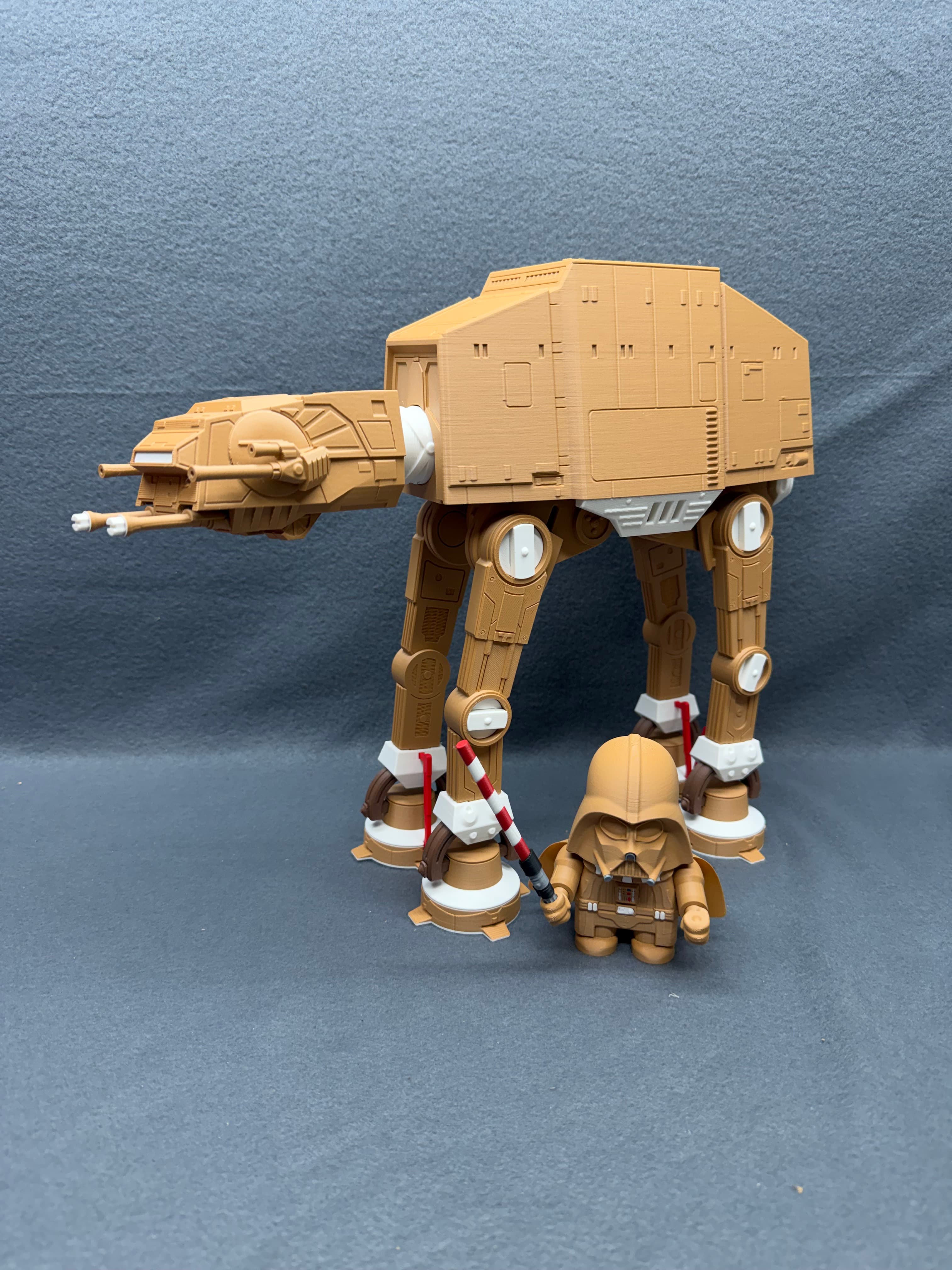 Gingerbread. Vader printed at 50%