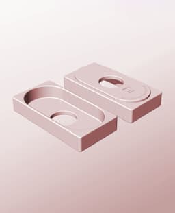 CX68-25-P Modular Stacking pierced container for home decor 3d model