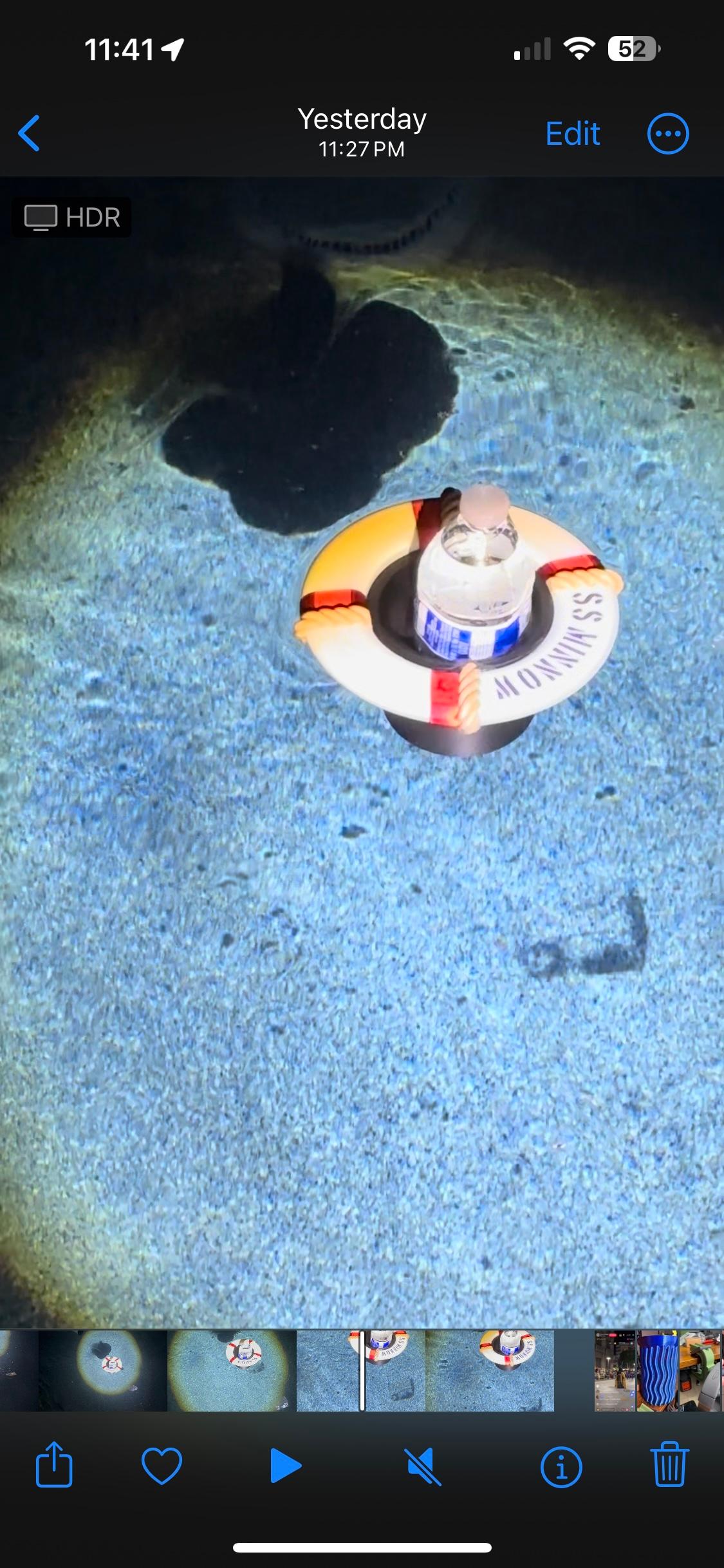 Pool Summer Beverage Float - SS MINNOW Gilligan's Island themed  3d model