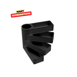 MODULAR MULTIPURPOSE ORGANIZER - ROTATING / MODERN ORGANIZER / DESKORGANIZER / TOOLBOX / CUSTOMIZE 3d model