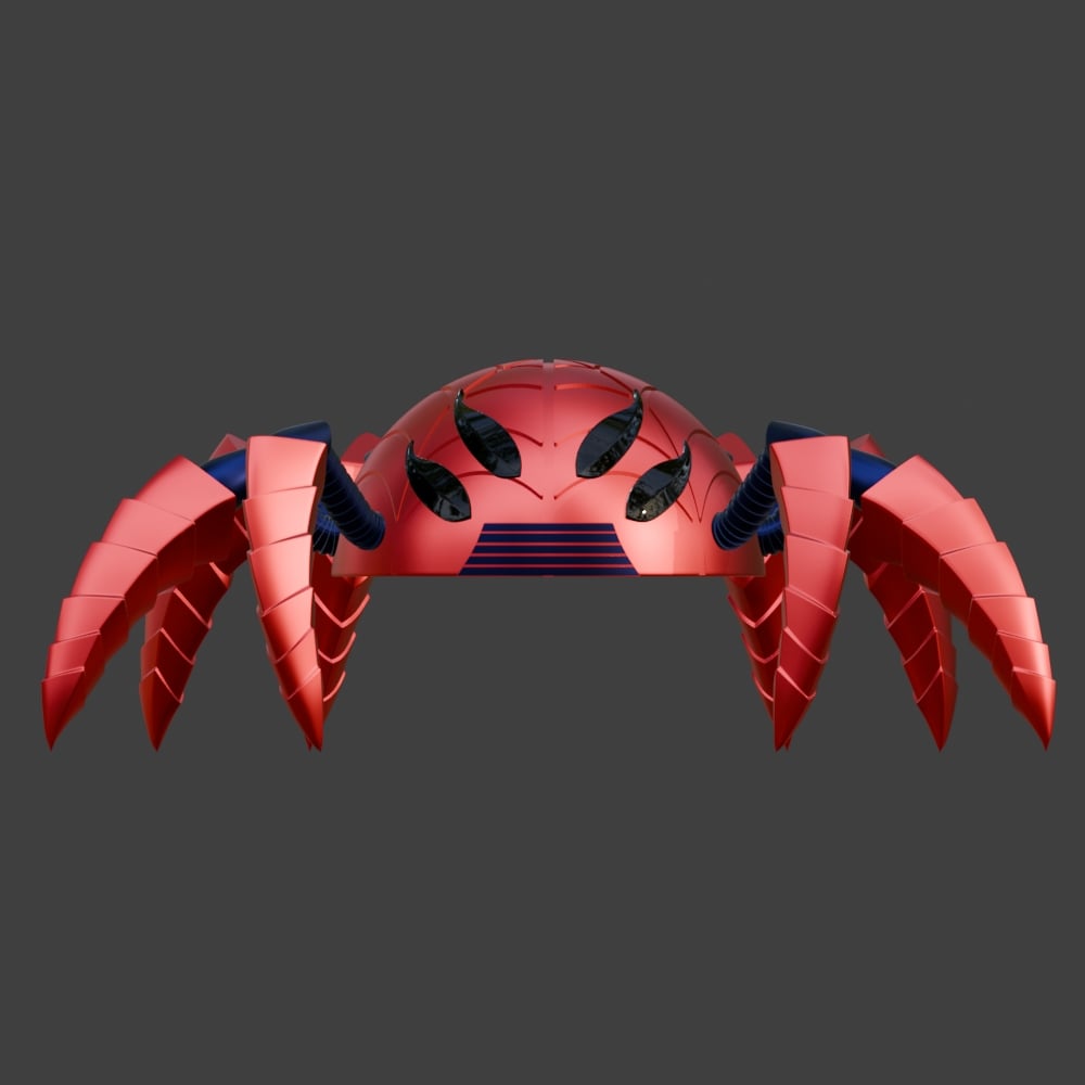 SpiderBot 3d model