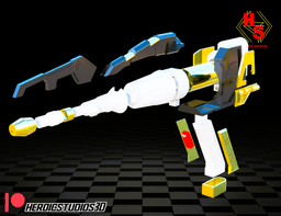 Brachion Cannon 3d model