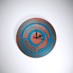 Art Deco Wall Clock 3d model