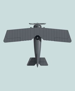 1:144 Morane-Saulnier Type AI (MoS.27) 3d model