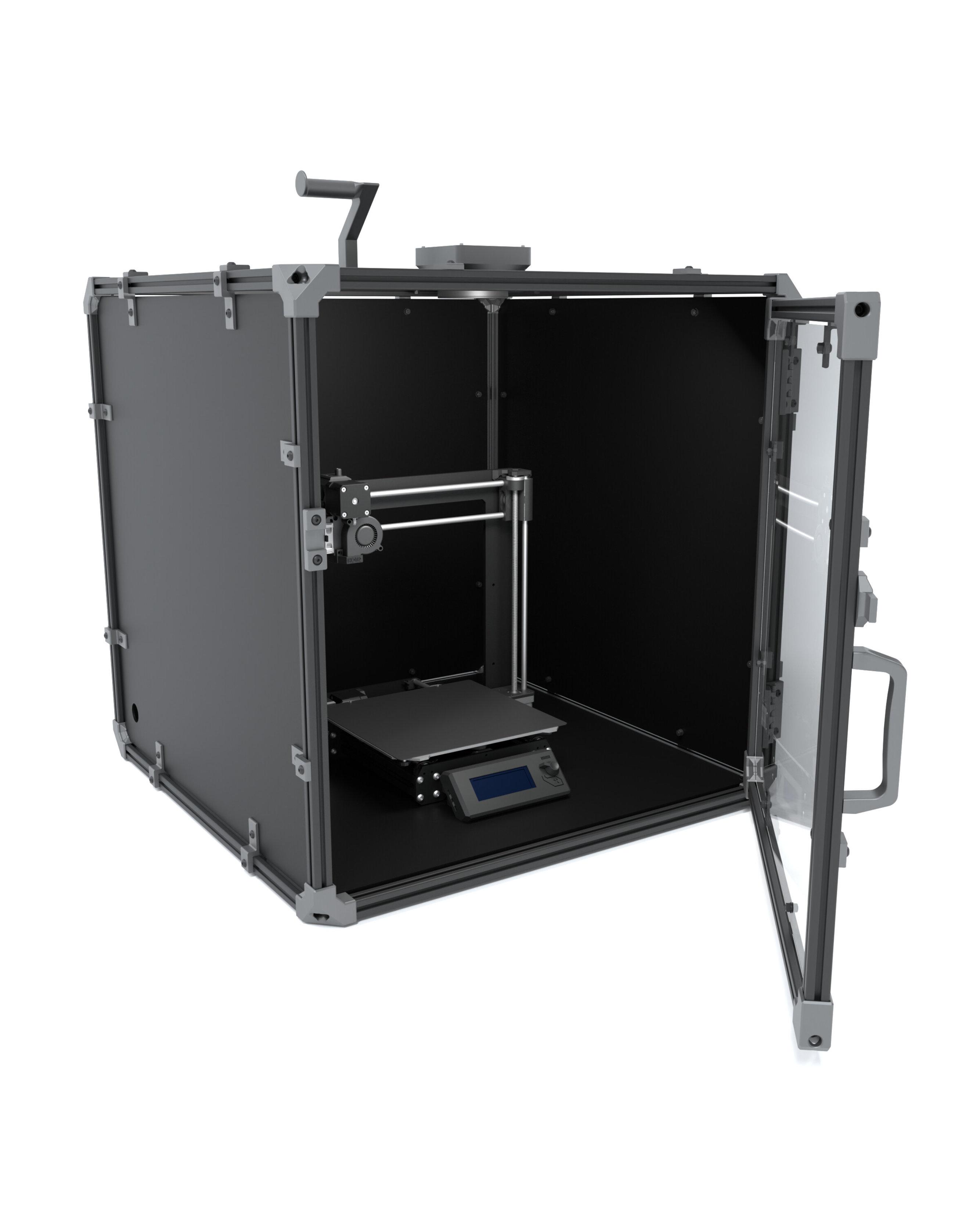 3d Printer Enclosure - Metal Frame 3d model