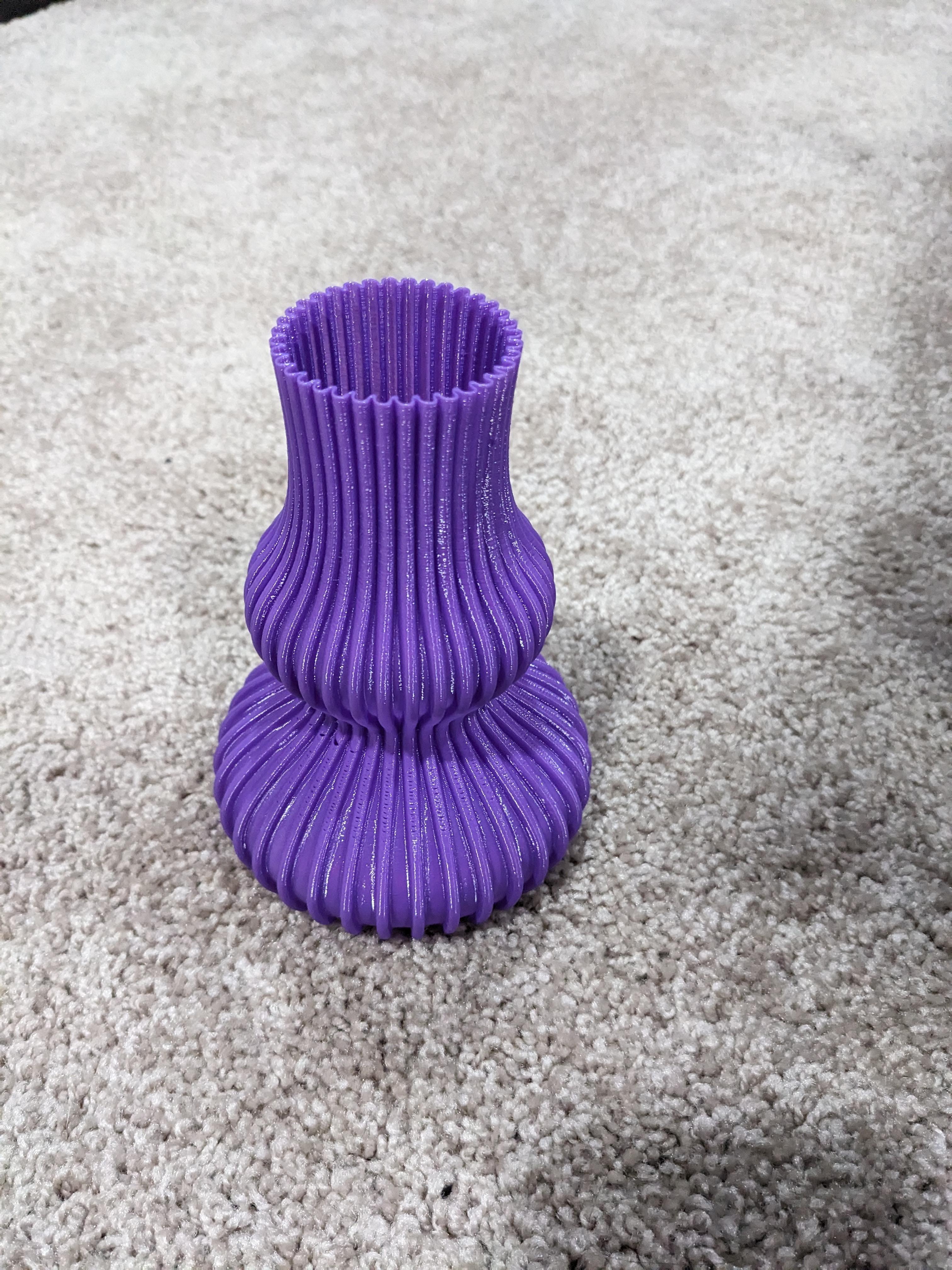 Vase 3.3.0 - Printed with TPU in vase mode, turned out pretty well! - 3d model