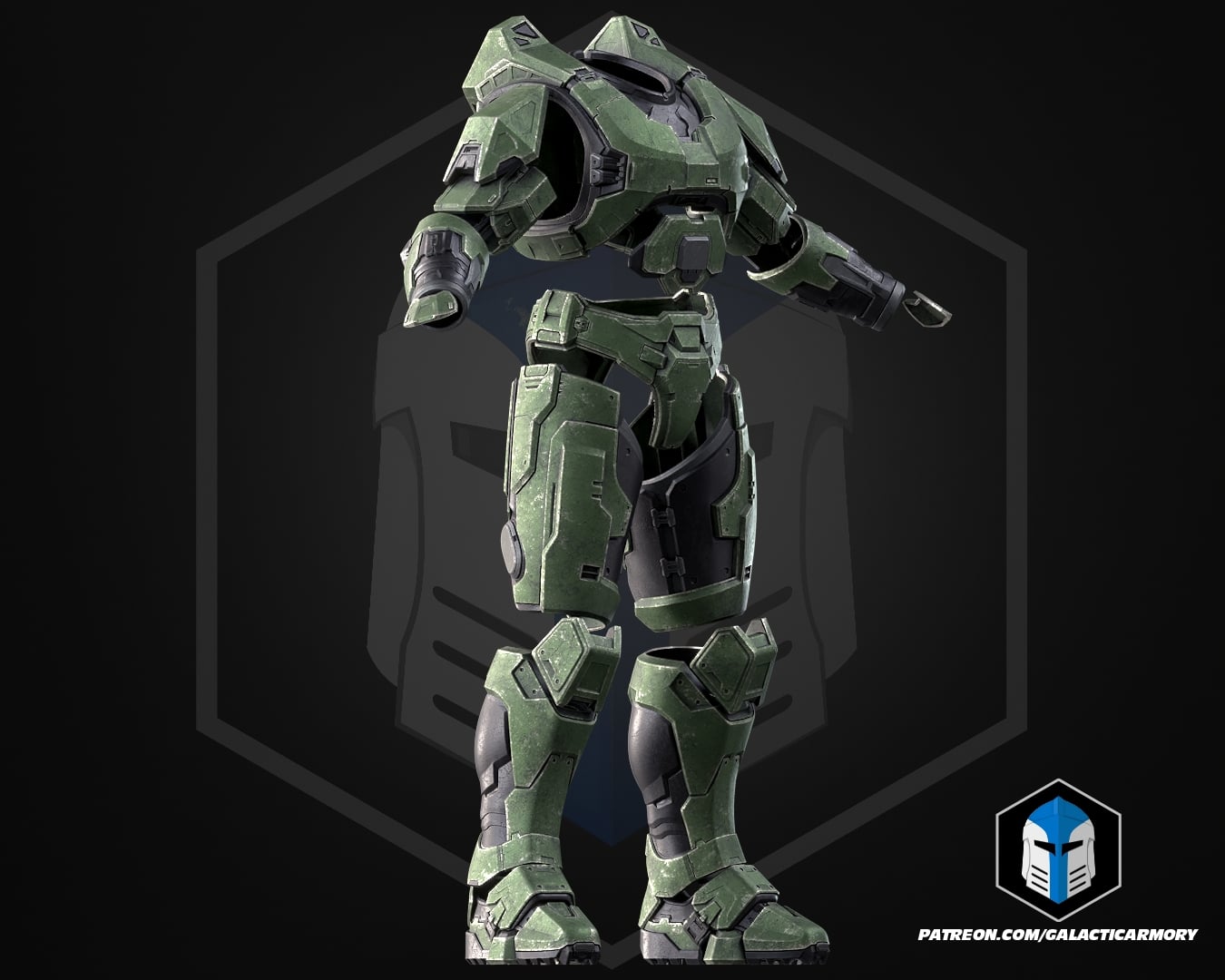 Mark 5 Campaign Evolved Armor - 3D Print Files 3d model