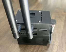 RASPAP Pi5 w/m.2 HAT+ and UPS 3d model