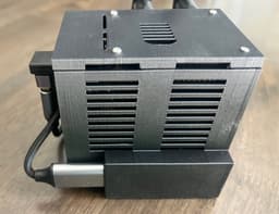 RASPAP Pi5 w/m.2 HAT+ and UPS 3d model