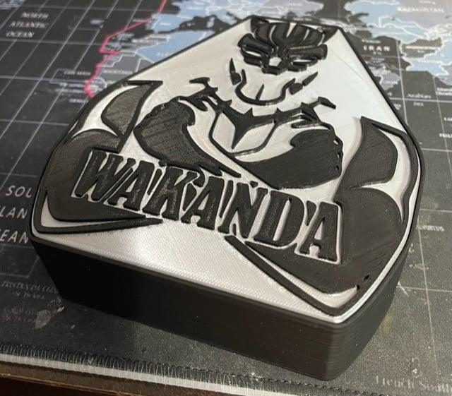 Wakanda Forever Box 3d model