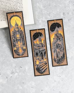 Gothic Castle Bookmarks 3d model