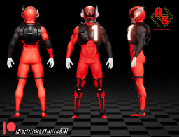 SPD Swat Mode Armor 3d model