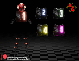 SPD Swat Mode Armor 3d model