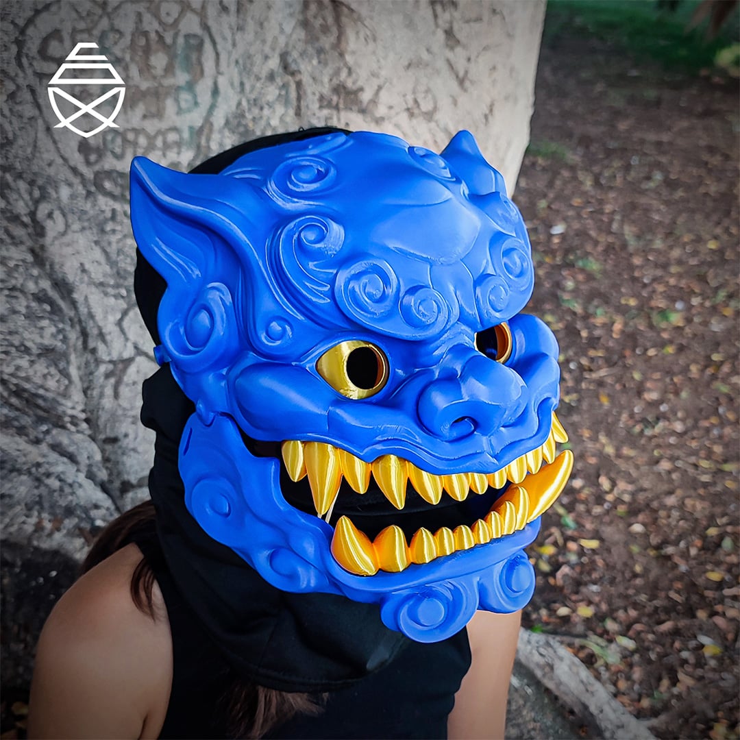 Foo Dog Mask 3d model