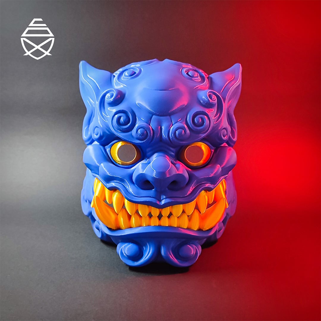 Foo Dog Mask 3d model
