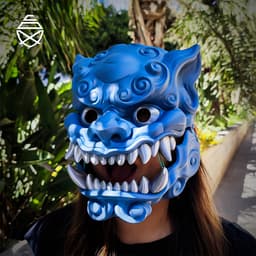 Foo Dog Mask 3d model