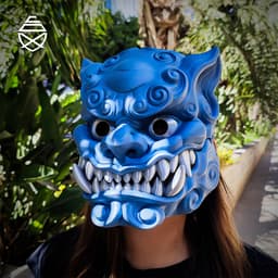 Foo Dog Mask 3d model