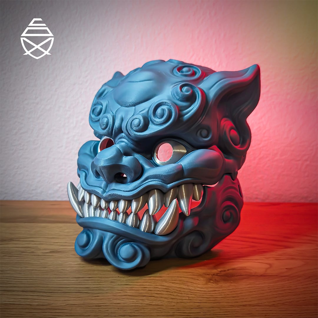 Foo Dog Mask 3d model