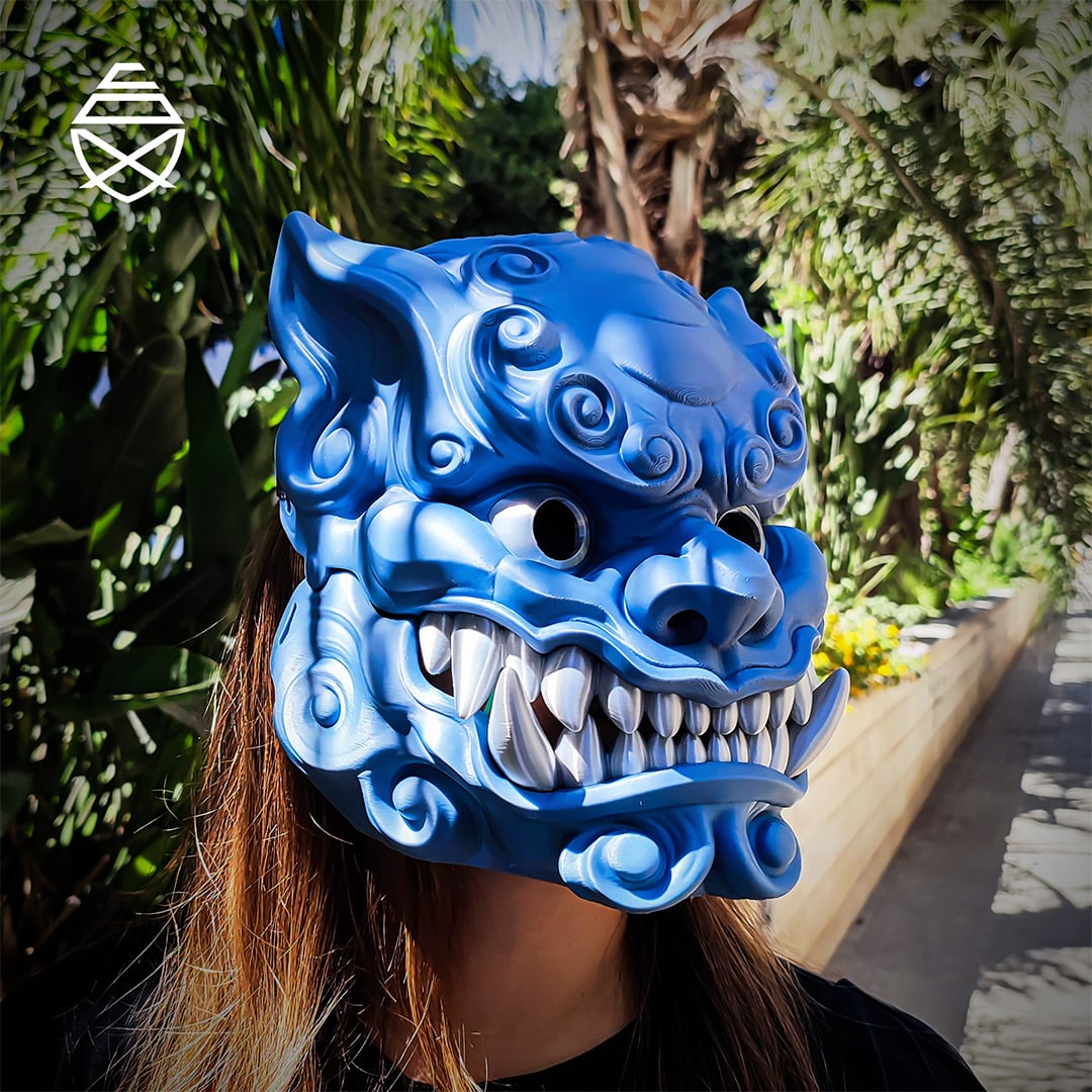 Foo Dog Mask 3d model