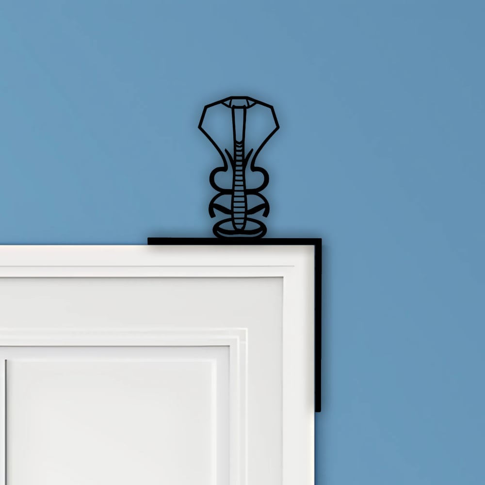 Snake Door Corner Decor 3d model