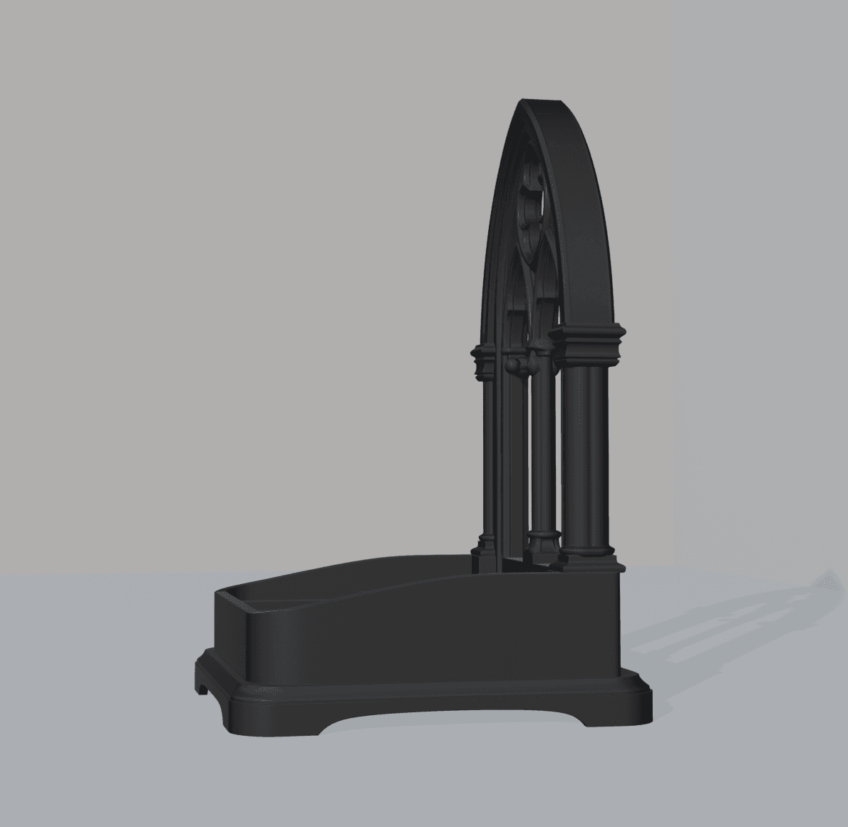 Gothic Shrine Jewelry Organizer 3d model