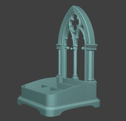 Gothic Shrine Jewelry Organizer 3d model