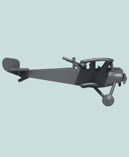 1:144 Nieuport 20 3d model