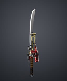 Shishkebab Katana – Fallout 4 3d model