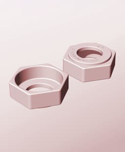 CH68-25-P Modular Stacking pierced container for home decor 3d model