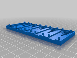 Duino-coin AVR 5 nano case and 4 picos 1 piZero w 3d model