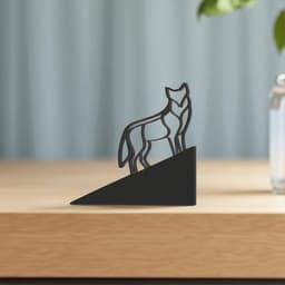 Door Stop, Wolf Door Stopper, Door Back, 2 Different Models 3d model