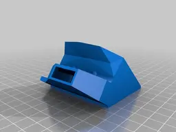 ULTIMAKER ORIGINAL E3D Nozzle mod FAN DUCT (ugliest fan duct in thingiverse) 3d model