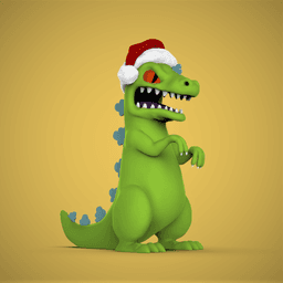 Holiday Reptar 3d model