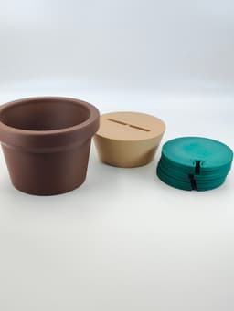 Cactus Coasters Set 🌵 3d model