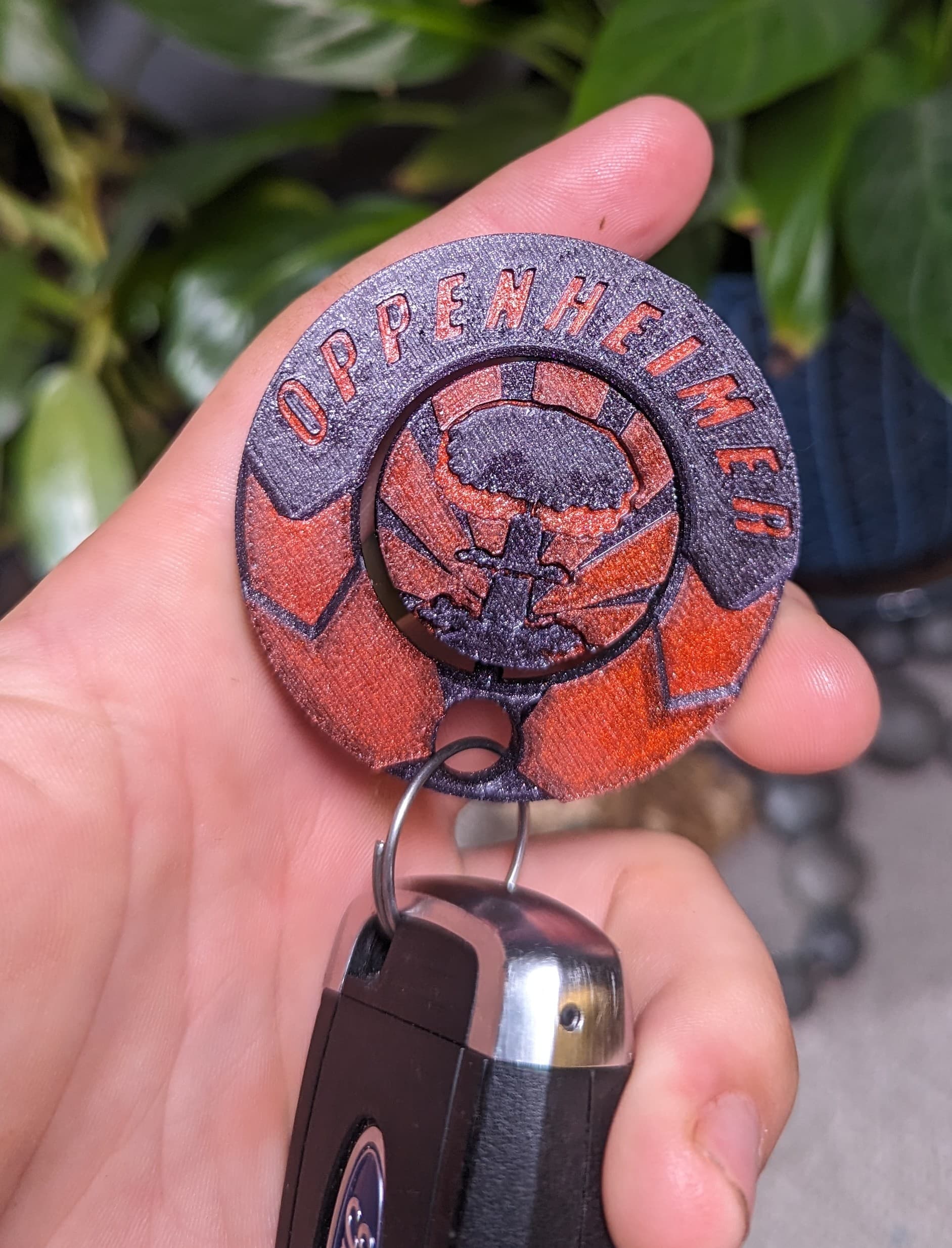 OPPENHEIMER Spinning Keychain 3d model