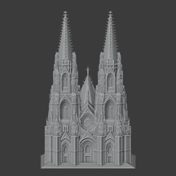 Cologne Cathedral 3d model