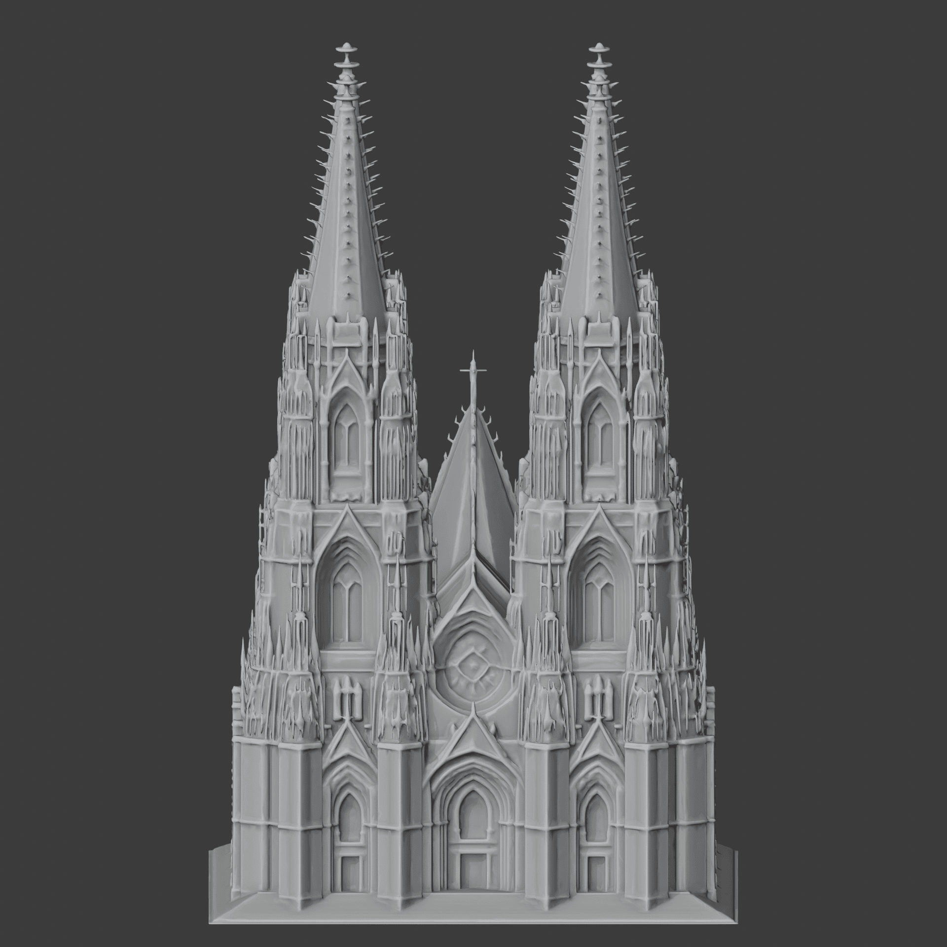 Cologne Cathedral 3d model