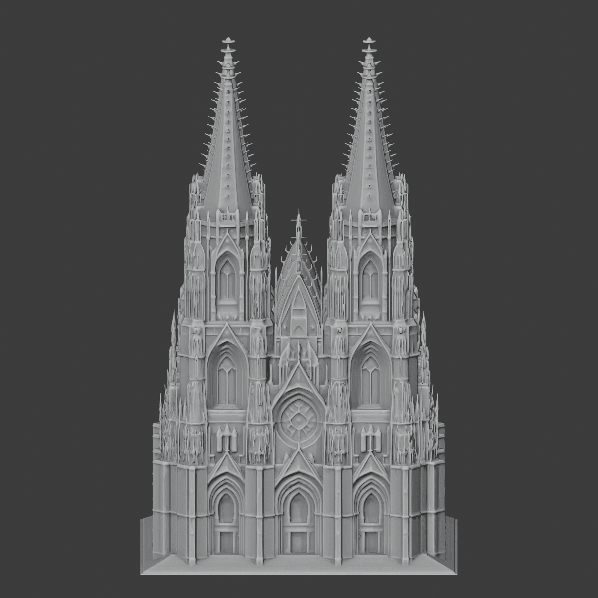 Cologne Cathedral 3d model