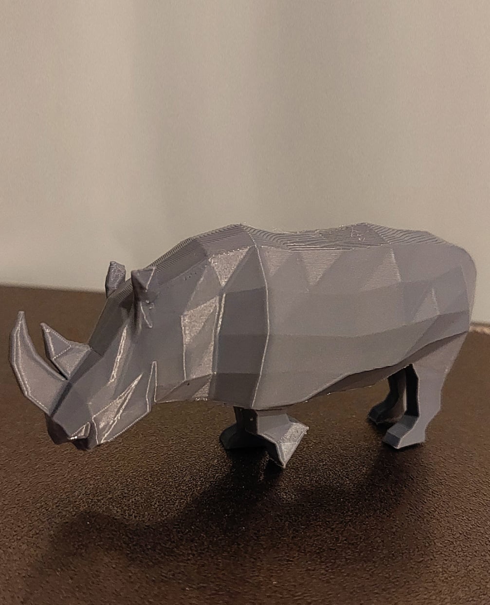 Low Poly Rhinoceros 3d model