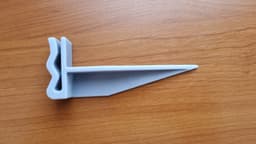 ’NGWW wedge (not-going-with-wind wedge).stl - 3d printed NGWW wedge - 3d model