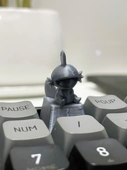 Pokemon Mudkip Keycap.3mf 3d model