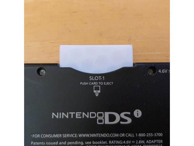 Nintendo DS Cart Dust Plug 3d model