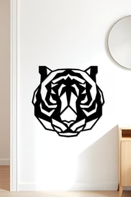 Tiger Wall Art, Wall Decor, Home Decor 3d model