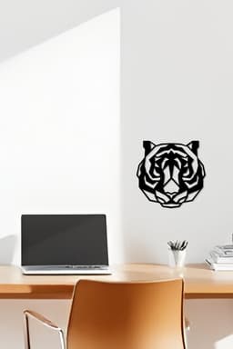 Tiger Wall Art, Wall Decor, Home Decor 3d model