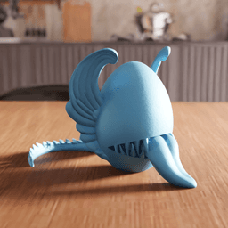 Monster Mimic Egg Decorative Figurine 3d model