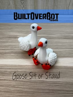 Goose Sit or Stand 3d model