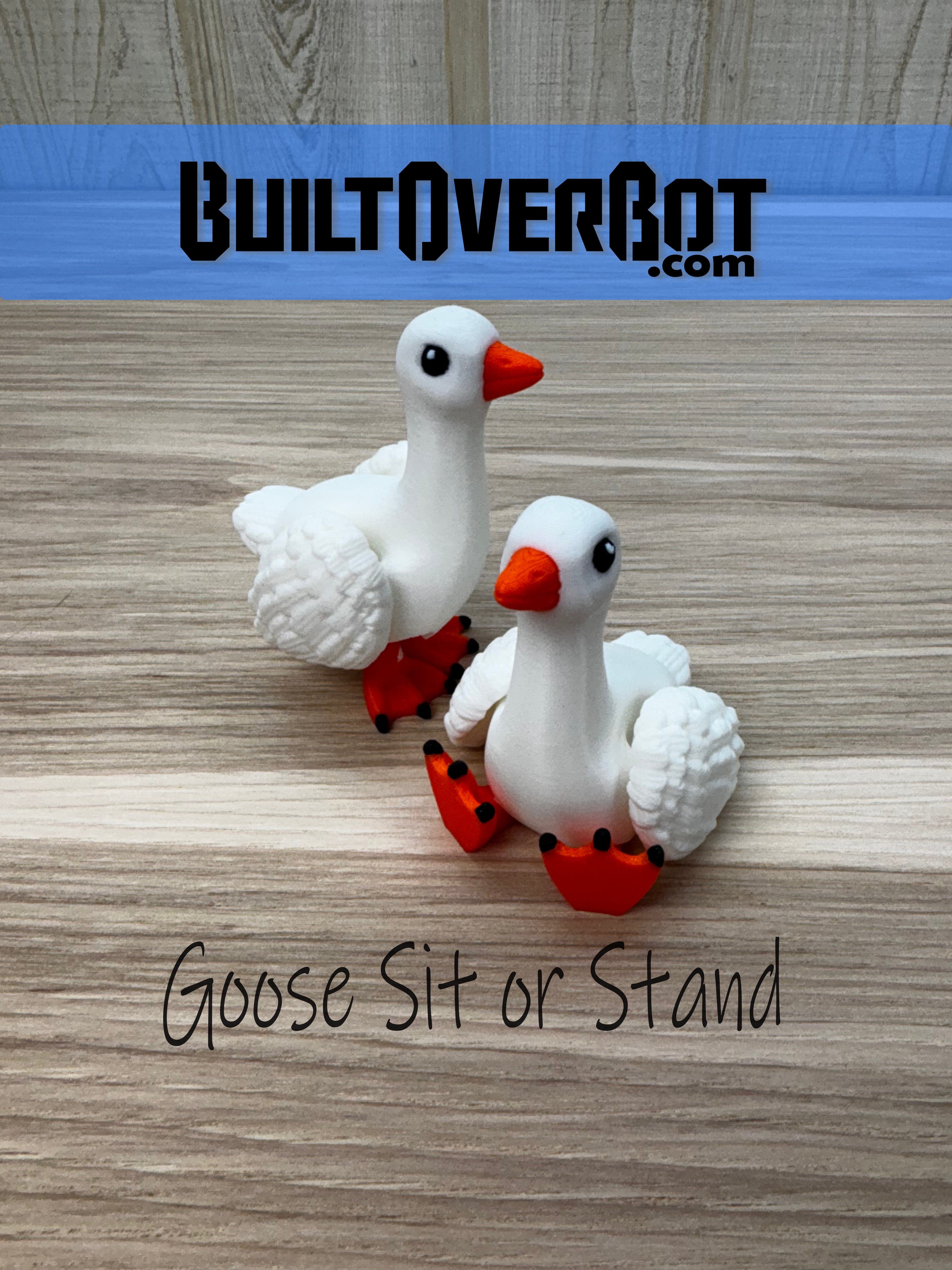 Goose Sit or Stand 3d model