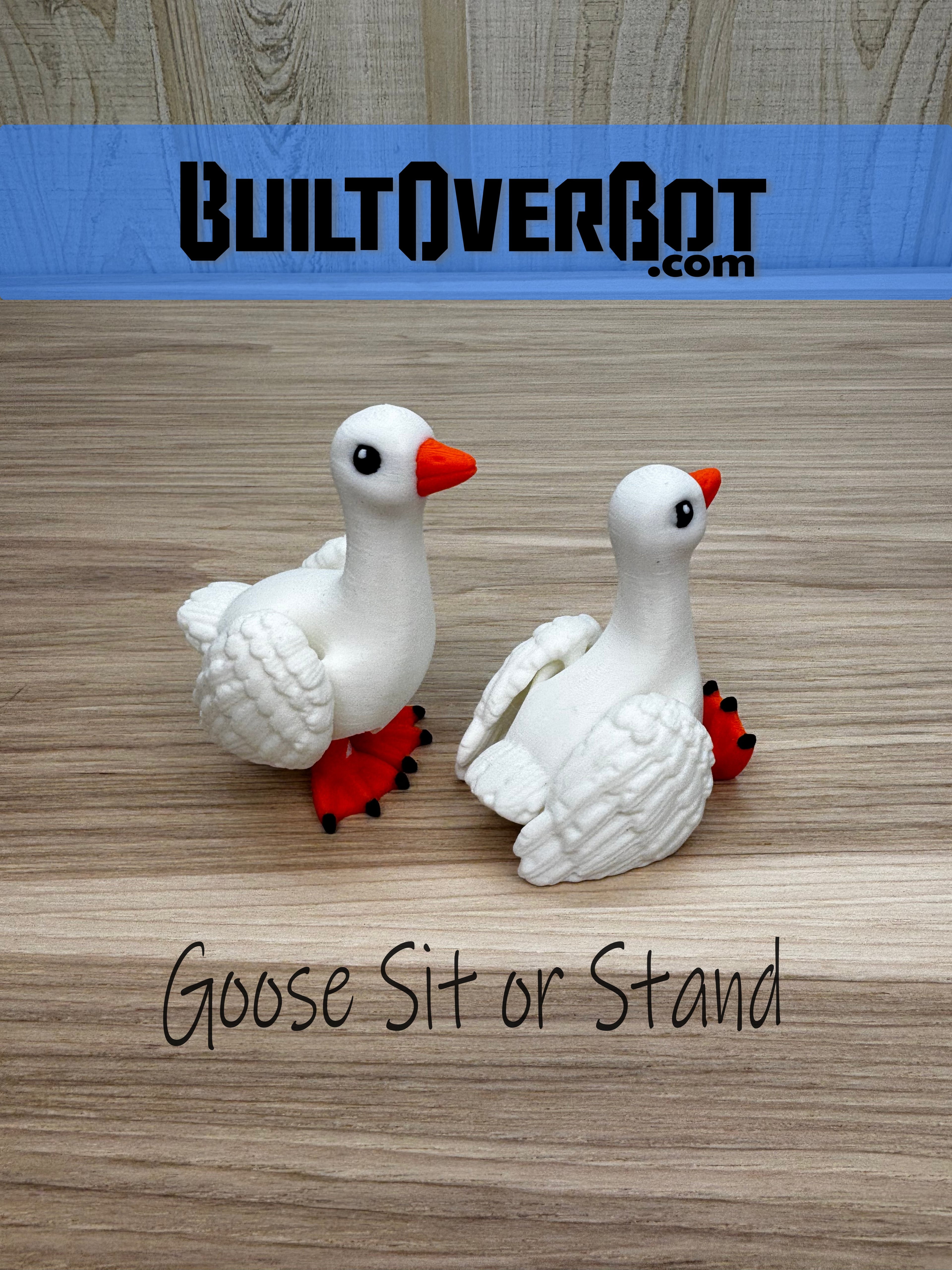 Goose Sit or Stand 3d model