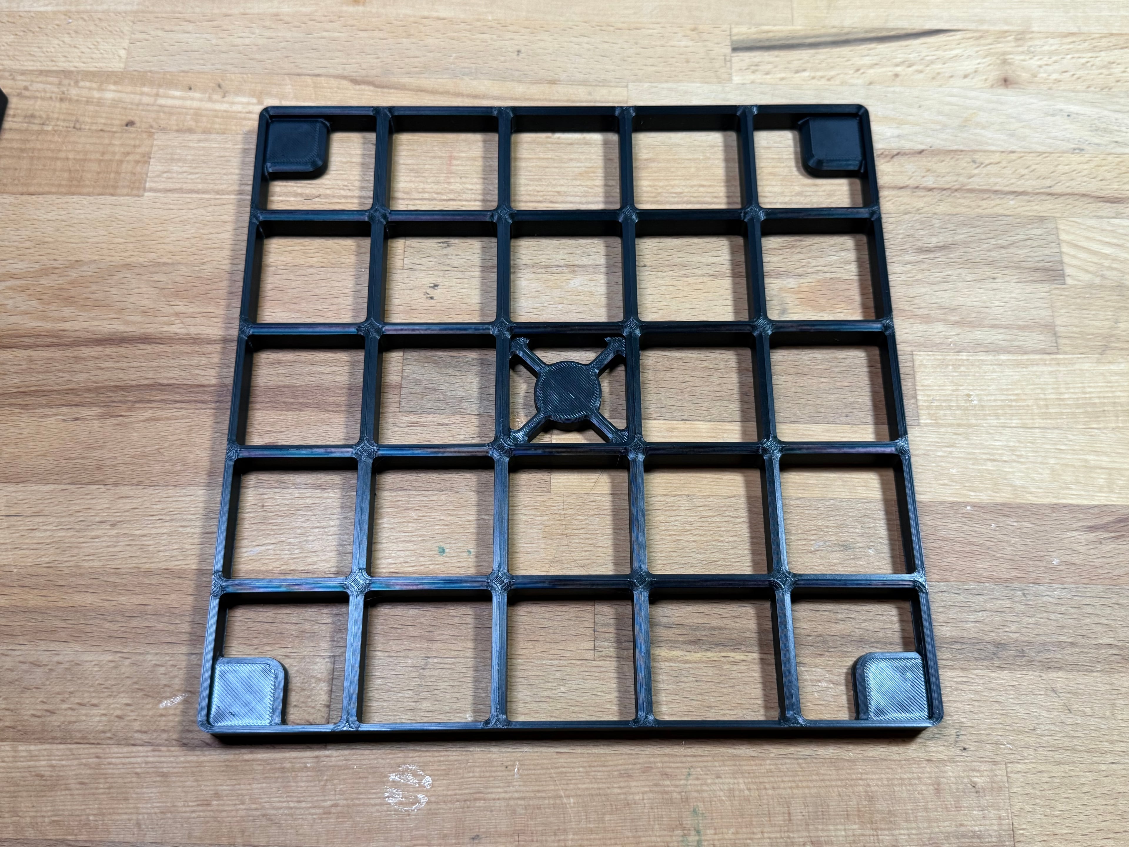 Magnet Bottom Gridfinity Baseplate 3d model