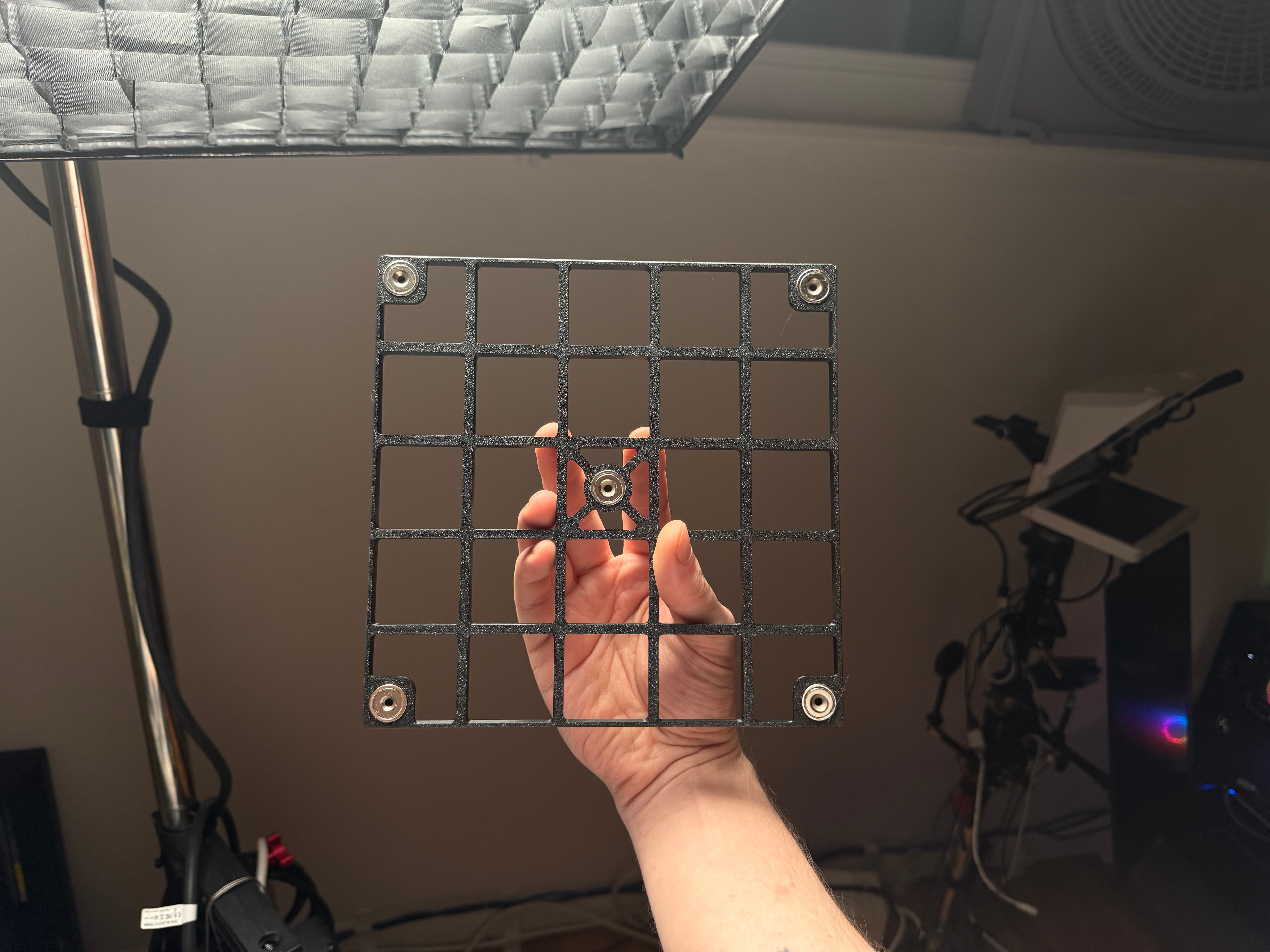 Magnet Bottom Gridfinity Baseplate 3d model